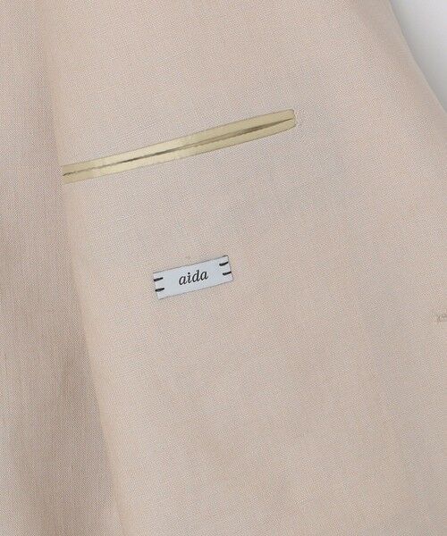 SHIPS / シップス テーラードジャケット | 【SHIPS別注】CARUSO: アイーダ ワイドラペル アイリッシュ リネン ジャケット | 詳細7