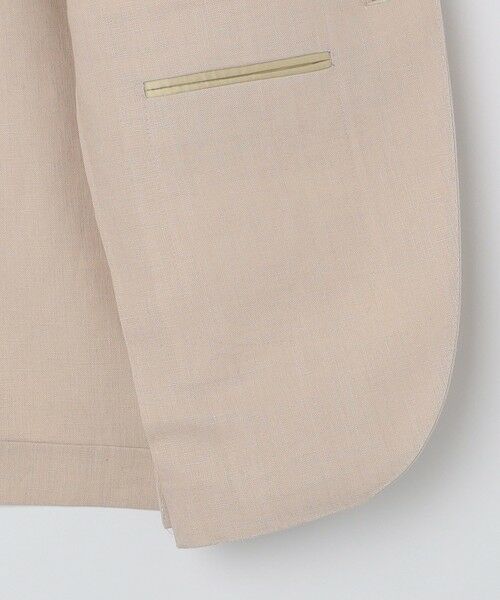 SHIPS / シップス テーラードジャケット | 【SHIPS別注】CARUSO: アイーダ ワイドラペル アイリッシュ リネン ジャケット | 詳細8