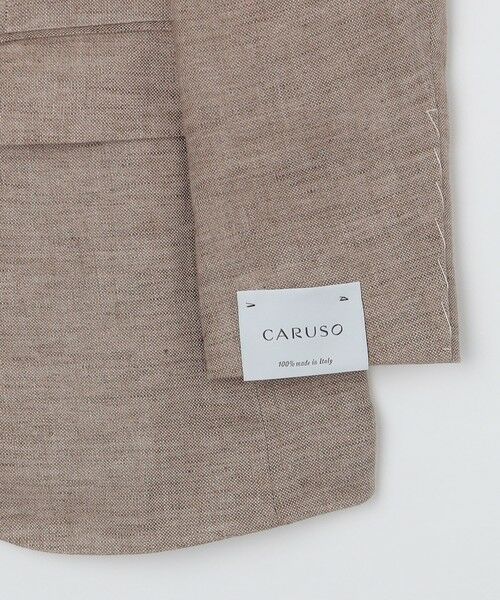 SHIPS / シップス テーラードジャケット | 【SHIPS別注】CARUSO: AIDA リネン バスケット ジャケット | 詳細5