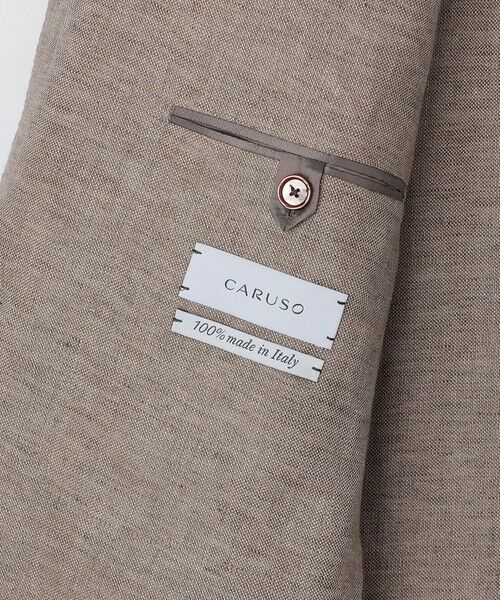 SHIPS / シップス テーラードジャケット | 【SHIPS別注】CARUSO: AIDA リネン バスケット ジャケット | 詳細6