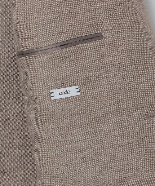 SHIPS / シップス テーラードジャケット | 【SHIPS別注】CARUSO: AIDA リネン バスケット ジャケット | 詳細7