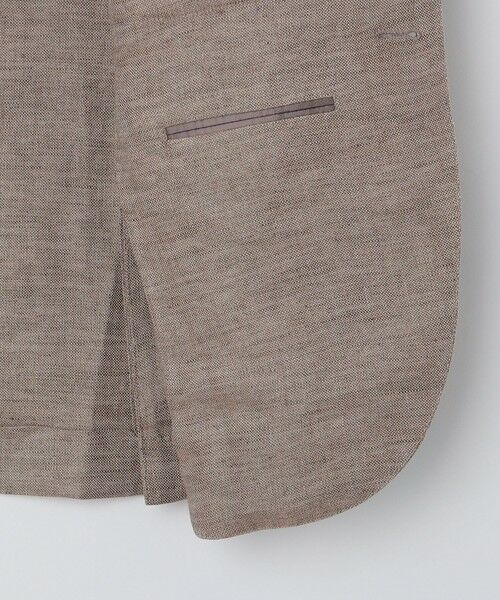 SHIPS / シップス テーラードジャケット | 【SHIPS別注】CARUSO: AIDA リネン バスケット ジャケット | 詳細8