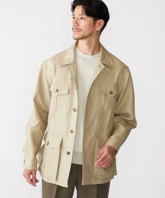 SHIPS / シップス テーラードジャケット | SHIPS: LES LESTON リネン サファリ ジャケット