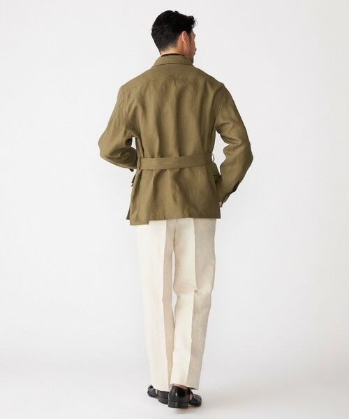 SHIPS / シップス テーラードジャケット | SHIPS: LES LESTON リネン サファリ ジャケット | 詳細21