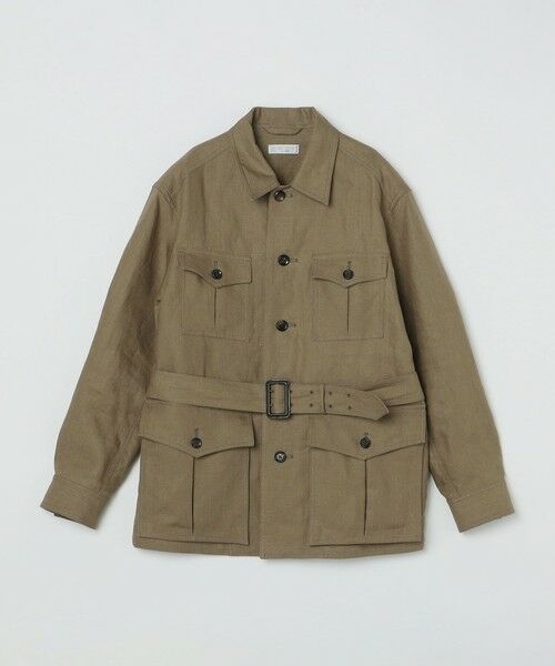 SHIPS / シップス テーラードジャケット | SHIPS: LES LESTON リネン サファリ ジャケット | 詳細23