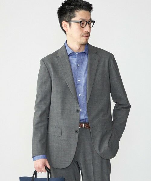 SHIPS / シップス テーラードジャケット | SHIPS:〈セットアップ対応〉TW ストレッチ ジャケット(チャコールグレー)