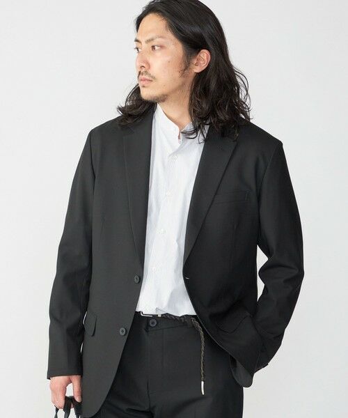 SHIPS / シップス テーラードジャケット | SHIPS:〈セットアップ対応〉TW ストレッチ ジャケット(ブラック)