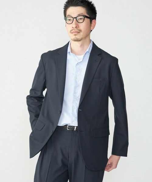 SHIPS / シップス テーラードジャケット | SHIPS:〈セットアップ対応〉TW ストレッチ ジャケット(ネイビー)