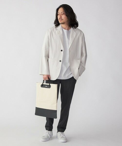 SHIPS / シップス テーラードジャケット | SHIPS: コットン ブロード リラックス シャツ ジャケット | 詳細1