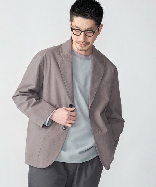 SHIPS / シップス テーラードジャケット | SHIPS: コットン ブロード リラックス シャツ ジャケット | 詳細6