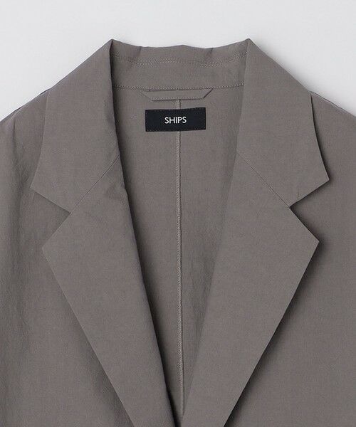 SHIPS / シップス テーラードジャケット | SHIPS: コットン ブロード リラックス シャツ ジャケット | 詳細8
