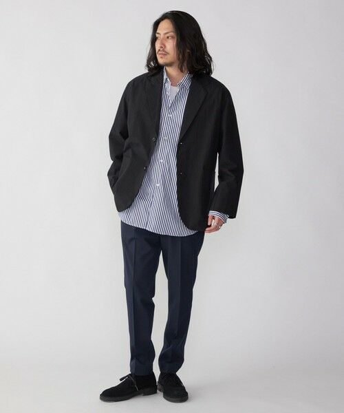 SHIPS / シップス テーラードジャケット | SHIPS: コットン ブロード リラックス シャツ ジャケット | 詳細16