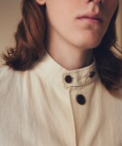 SHIPS / シップス テーラードジャケット | BATEAUX DE SHIPS: 和紙 リネン ポプリン スタンド 4ボタン ジャケット