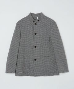 SHIPS / シップス テーラードジャケット | BATEAUX DE SHIPS: 和紙 リネン ポプリン スタンド 4ボタン ジャケット