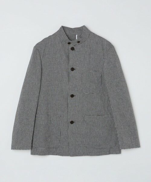 SHIPS / シップス テーラードジャケット | BATEAUX DE SHIPS: 和紙 リネン ポプリン スタンド 4ボタン ジャケット | 詳細11