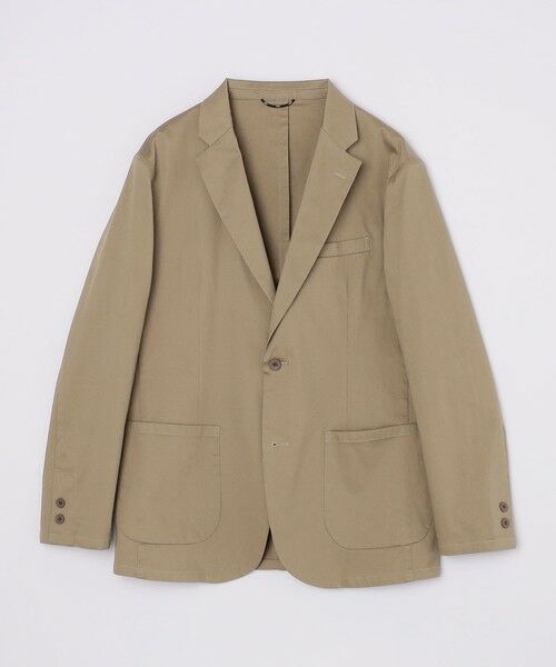 SHIPS / シップス テーラードジャケット | SHIPS: 〈セットアップ対応・手洗い可能〉ウォッシュド ピケ 2ボタン ジャケット | 詳細7