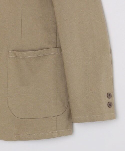 SHIPS / シップス テーラードジャケット | SHIPS: 〈セットアップ対応・手洗い可能〉ウォッシュド ピケ 2ボタン ジャケット | 詳細9