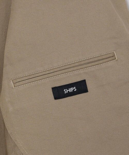SHIPS / シップス テーラードジャケット | SHIPS: 〈セットアップ対応・手洗い可能〉ウォッシュド ピケ 2ボタン ジャケット | 詳細11