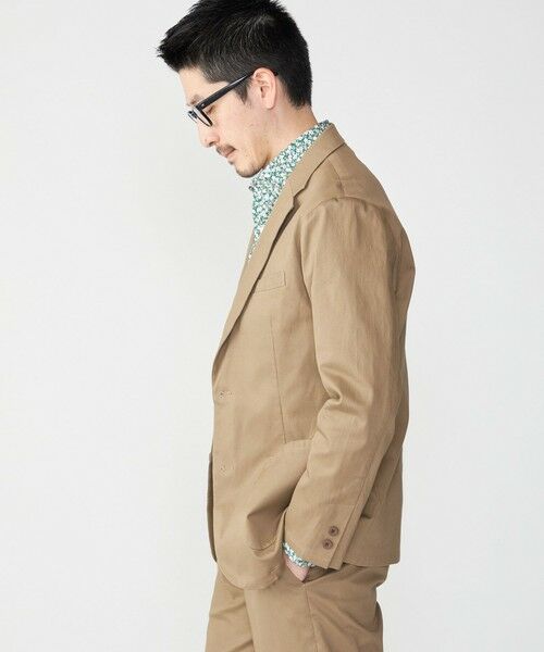 SHIPS / シップス テーラードジャケット | SHIPS: 〈セットアップ対応・手洗い可能〉ウォッシュド ピケ 2ボタン ジャケット | 詳細2