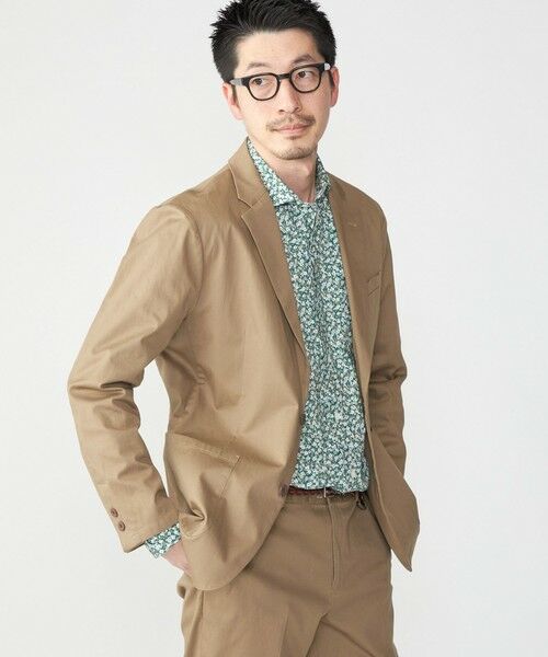 SHIPS / シップス テーラードジャケット | SHIPS: 〈セットアップ対応・手洗い可能〉ウォッシュド ピケ 2ボタン ジャケット | 詳細4