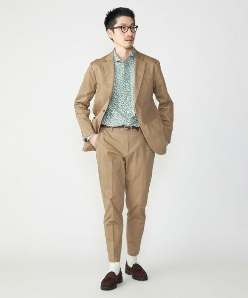 SHIPS / シップス テーラードジャケット | SHIPS: 〈セットアップ対応・手洗い可能〉ウォッシュド ピケ 2ボタン ジャケット | 詳細5