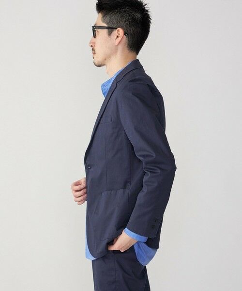 SHIPS / シップス テーラードジャケット | SHIPS: 〈セットアップ対応・手洗い可能〉ウォッシュド ピケ 2ボタン ジャケット | 詳細17