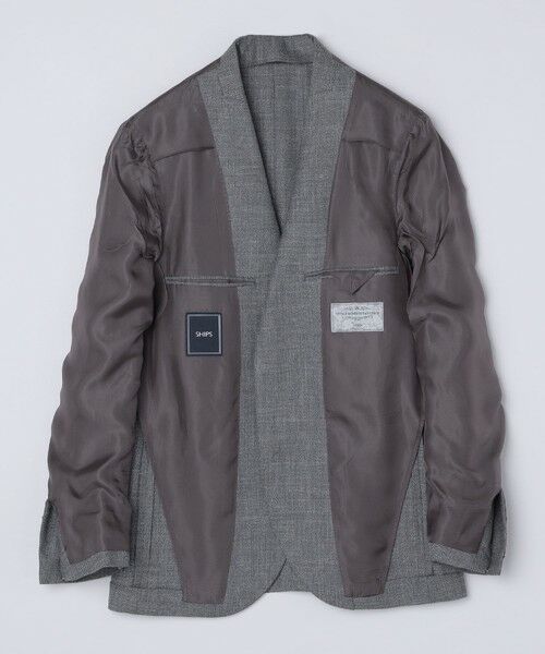 SHIPS / シップス テーラードジャケット | SHIPS: CANONICO シャークスキン ジャケット | 詳細12