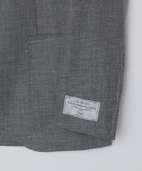 SHIPS / シップス テーラードジャケット | SHIPS: CANONICO シャークスキン ジャケット | 詳細15