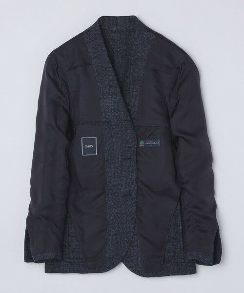 SHIPS / シップス テーラードジャケット | SHIPS: Di Pray メランジ ネイビー ジャケット | 詳細12