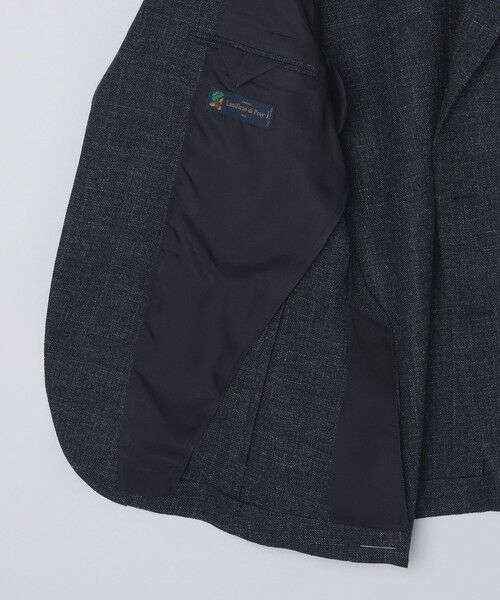 SHIPS / シップス テーラードジャケット | SHIPS: Di Pray メランジ ネイビー ジャケット | 詳細16