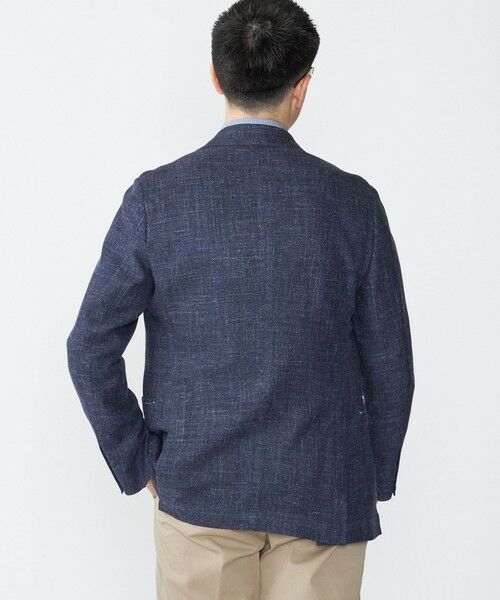 SHIPS / シップス テーラードジャケット | SHIPS: Di Pray メランジ ネイビー ジャケット | 詳細4