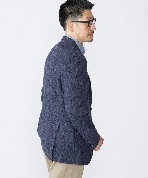 SHIPS / シップス テーラードジャケット | SHIPS: Di Pray メランジ ネイビー ジャケット | 詳細5