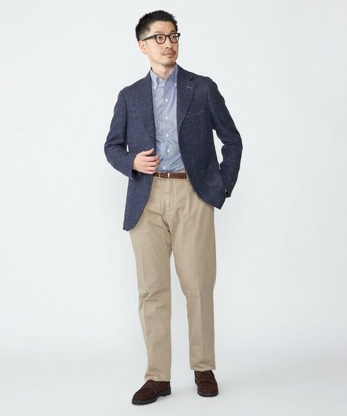 SHIPS / シップス テーラードジャケット | SHIPS: Di Pray メランジ ネイビー ジャケット | 詳細6