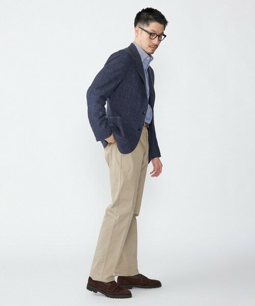 SHIPS / シップス テーラードジャケット | SHIPS: Di Pray メランジ ネイビー ジャケット | 詳細9