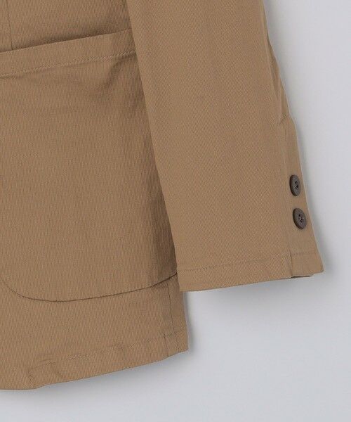 SHIPS / シップス テーラードジャケット | SHIPS:〈手洗い可能・セットアップ対応〉ウォッシュド ピケ 2ボタン ジャケット | 詳細12