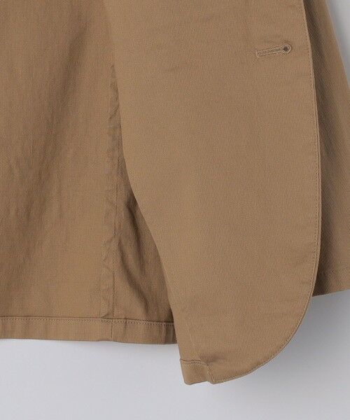 SHIPS / シップス テーラードジャケット | SHIPS:〈手洗い可能・セットアップ対応〉ウォッシュド ピケ 2ボタン ジャケット | 詳細13