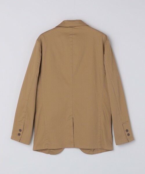 SHIPS / シップス テーラードジャケット | SHIPS:〈手洗い可能・セットアップ対応〉ウォッシュド ピケ 2ボタン ジャケット | 詳細8