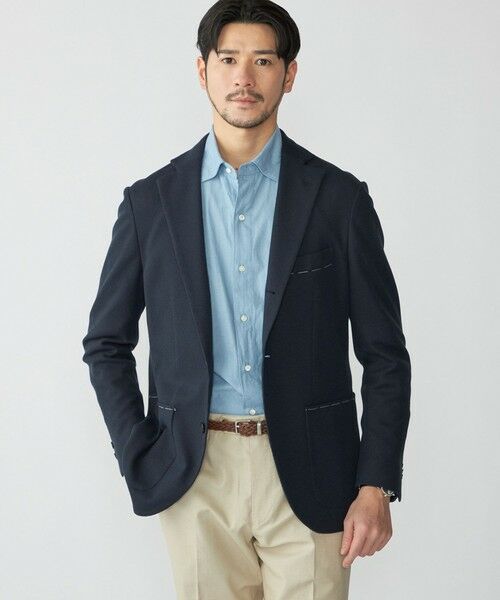 SHIPS / シップス テーラードジャケット | SHIPS: サーフニット ジャージー ジャケット | 詳細2