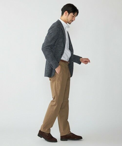 SHIPS / シップス テーラードジャケット | SHIPS: LANIFICIO ROMA メランジ ジャージー ジャケット | 詳細10