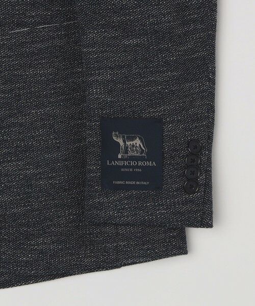SHIPS / シップス テーラードジャケット | SHIPS: LANIFICIO ROMA メランジ ジャージー ジャケット | 詳細16