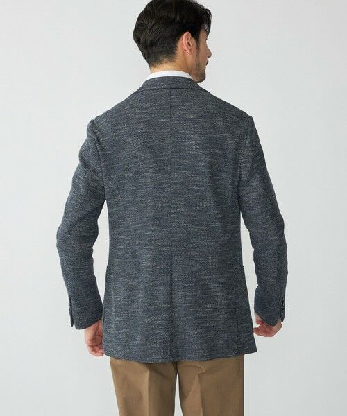 SHIPS / シップス テーラードジャケット | SHIPS: LANIFICIO ROMA メランジ ジャージー ジャケット | 詳細4
