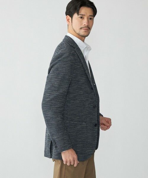 SHIPS / シップス テーラードジャケット | SHIPS: LANIFICIO ROMA メランジ ジャージー ジャケット | 詳細5