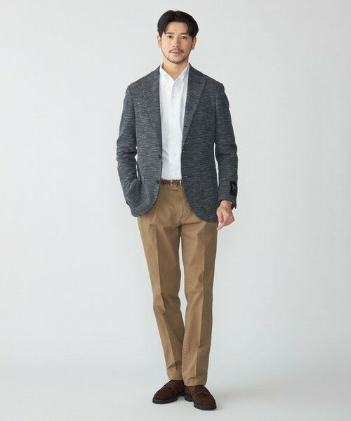 SHIPS / シップス テーラードジャケット | SHIPS: LANIFICIO ROMA メランジ ジャージー ジャケット | 詳細6