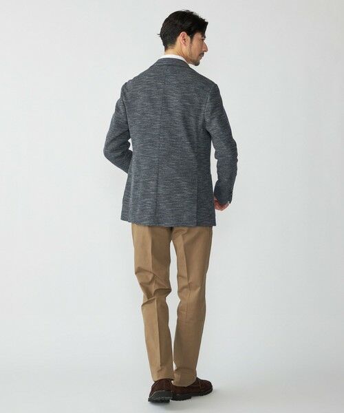 SHIPS / シップス テーラードジャケット | SHIPS: LANIFICIO ROMA メランジ ジャージー ジャケット | 詳細9