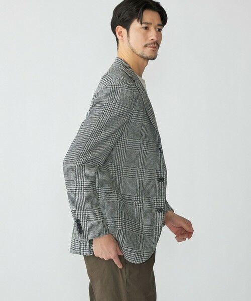 SHIPS / シップス テーラードジャケット | SHIPS: LANIFICIO ROMA プリント ジャージー ジャケット | 詳細4