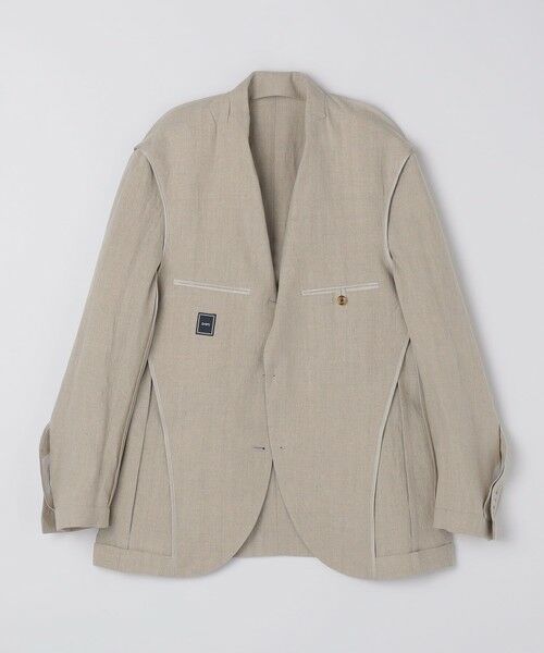 SHIPS / シップス テーラードジャケット | SHIPS: リネン ソリッド シャツ ジャケット | 詳細11