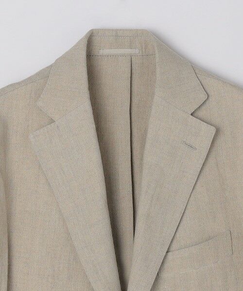 SHIPS / シップス テーラードジャケット | SHIPS: リネン ソリッド シャツ ジャケット | 詳細13