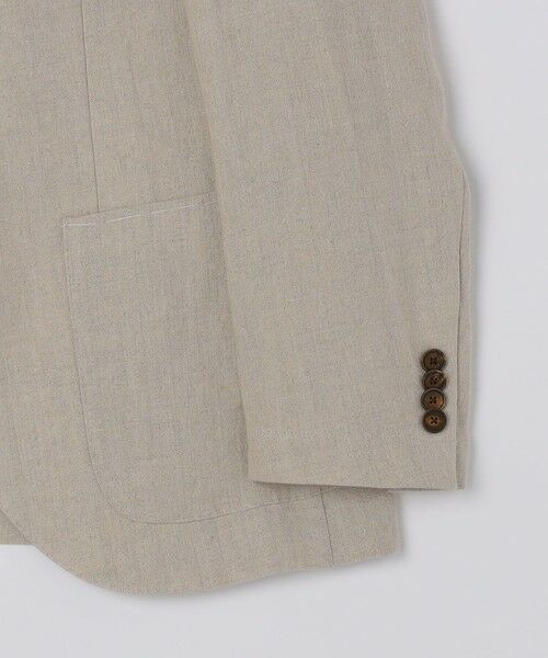 SHIPS / シップス テーラードジャケット | SHIPS: リネン ソリッド シャツ ジャケット | 詳細14