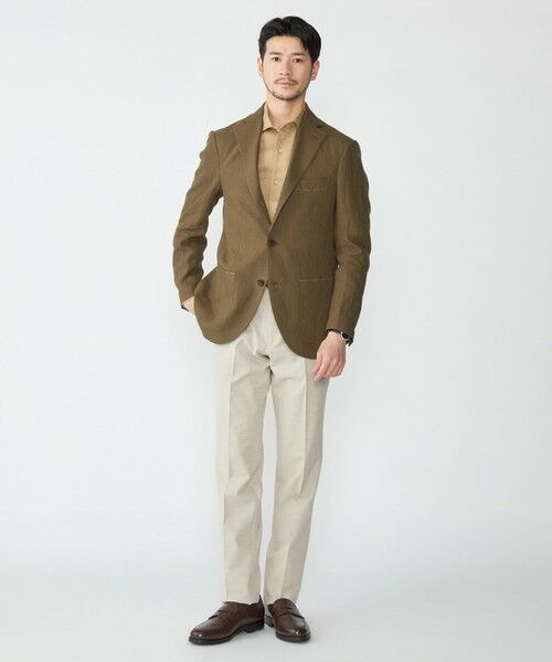 SHIPS / シップス テーラードジャケット | SHIPS: リネン ソリッド シャツ ジャケット | 詳細21