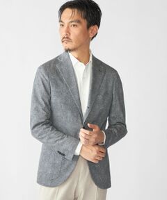 SHIPS / シップス テーラードジャケット | SHIPS: ジャージー ハウンドトゥース プリント ライト ジャケット